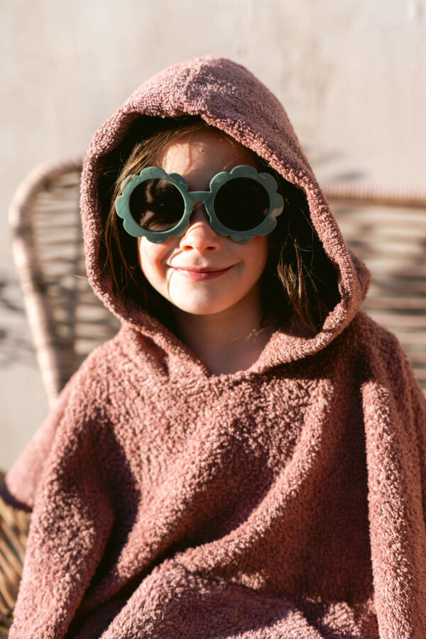 Badstof-poncho-mauve